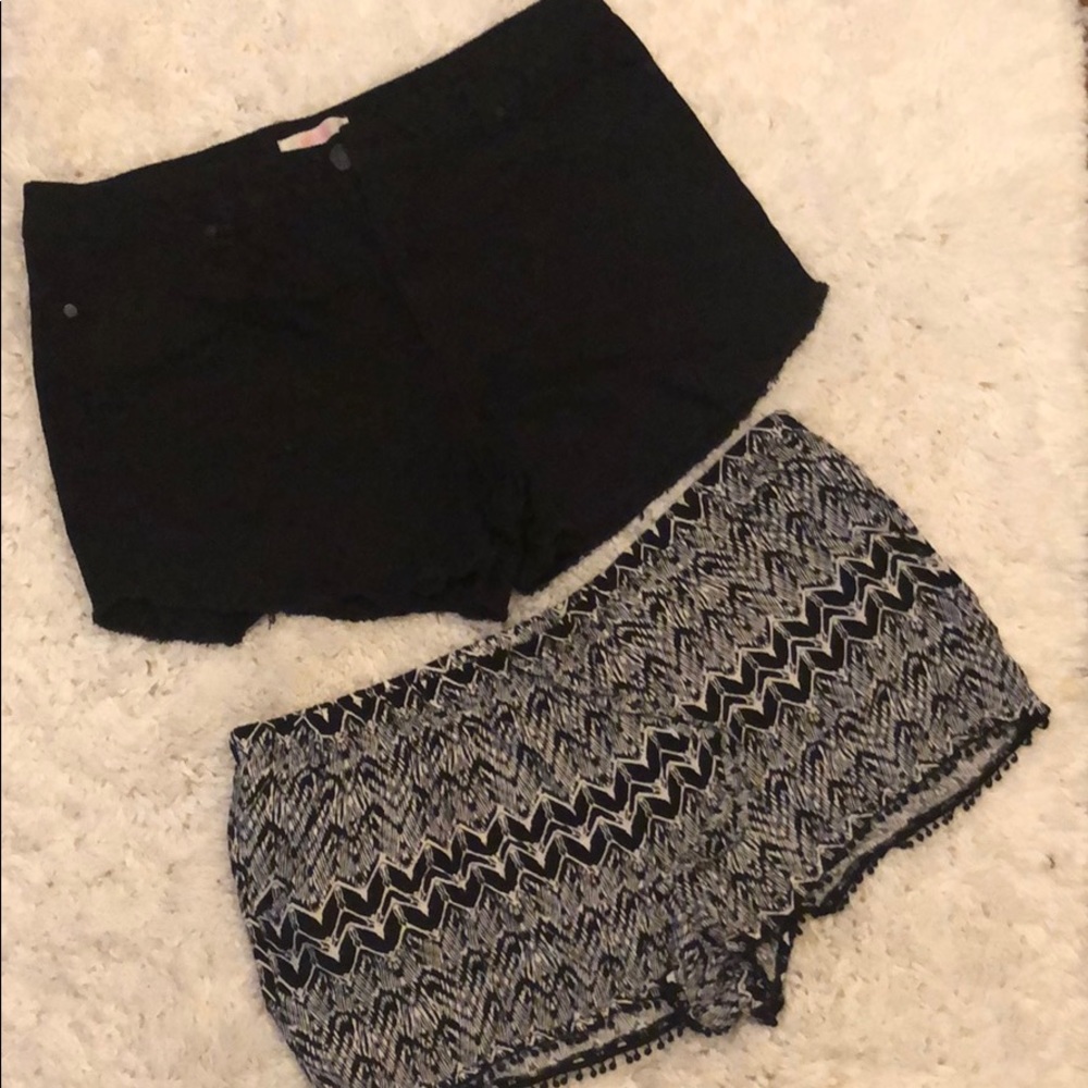 TWO SHORTS FOR THE PRICE OF ONE